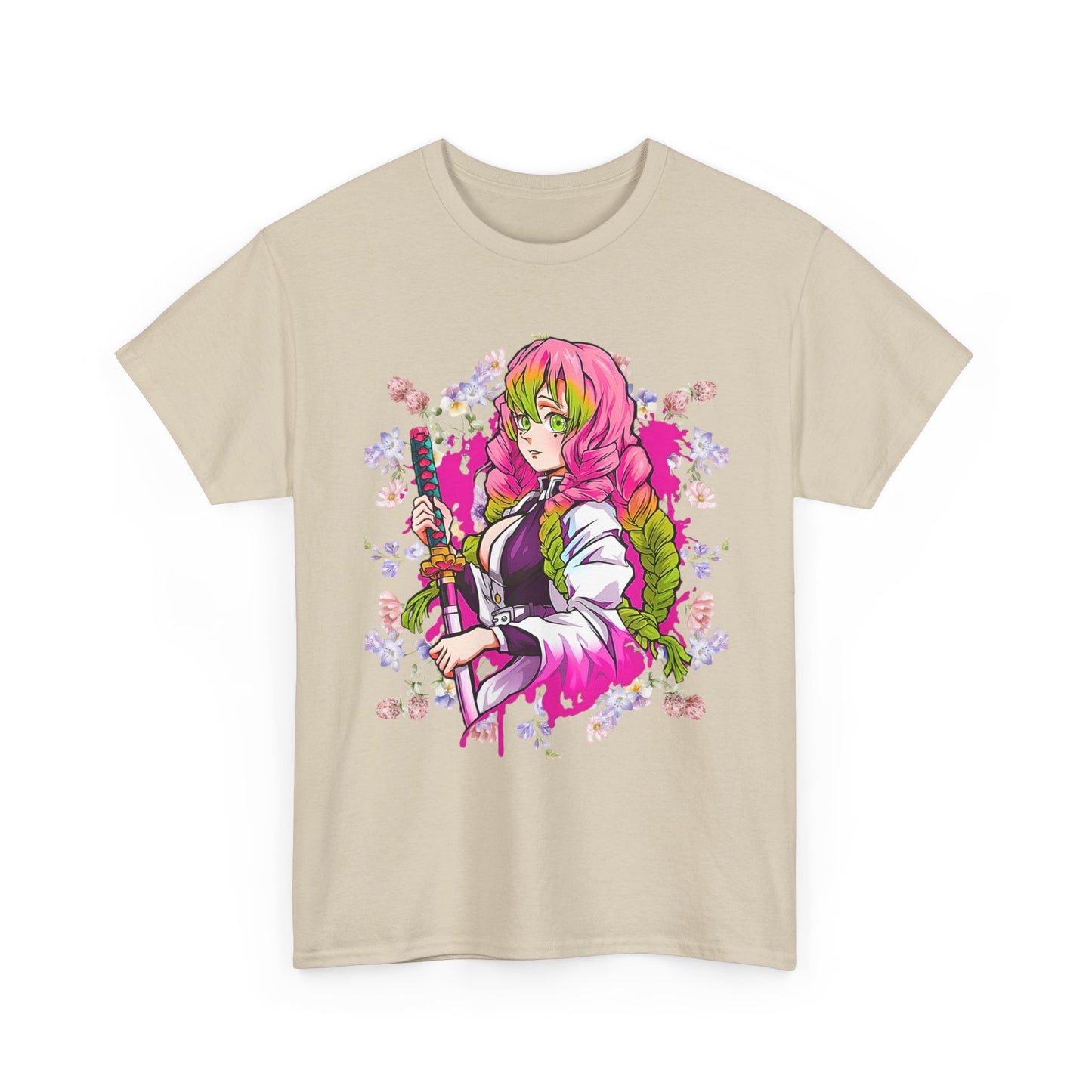 Mitsuri Kanroji Love Hashira T-Shirt | 100% Cotton Demon Slayer Anime Tee