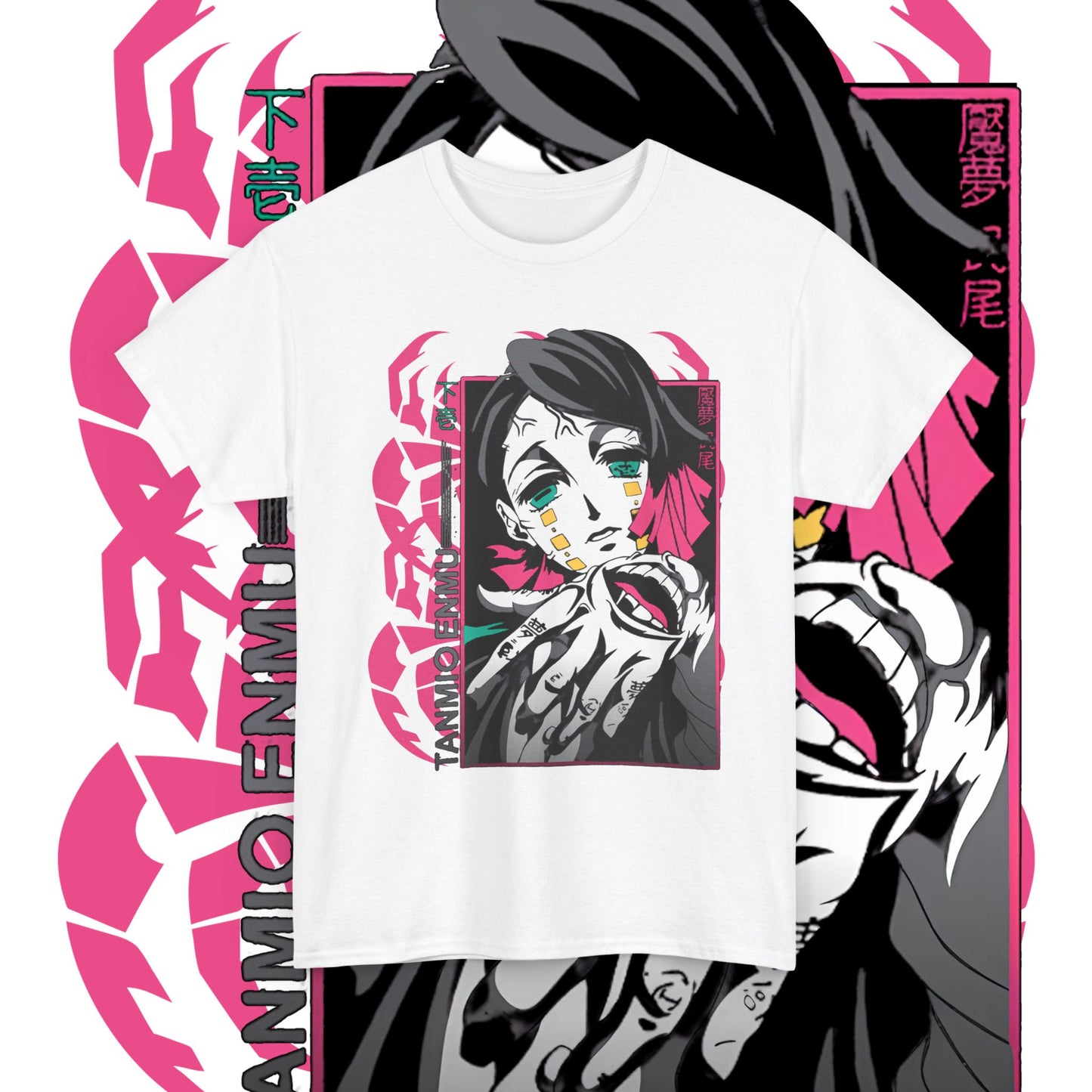 Enmu Demon Slayer Anime Graphic T-Shirt