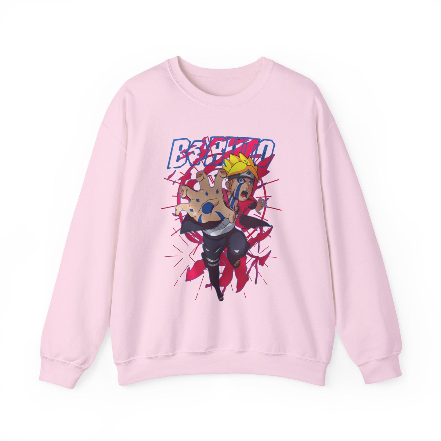 Boruto Naruto Next Generations Sweatshirt – 100% Cotton Anime Pullover for Boruto Fans