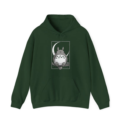 Totoro Night Dreams Hoodie – 100% Cotton Studio Ghibli Sweatshirt for Anime Fans