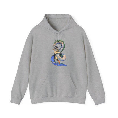 Haku Spirited Away Hoodie – 100% Cotton Studio Ghibli Anime Hoodie for Fans