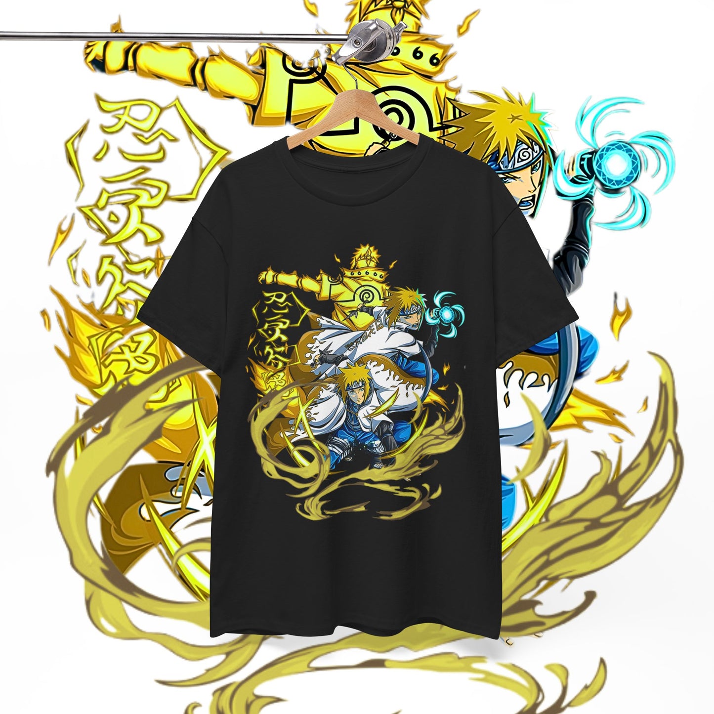 Minato Namikaze Naruto Shirt | 100% Cotton Anime Tee