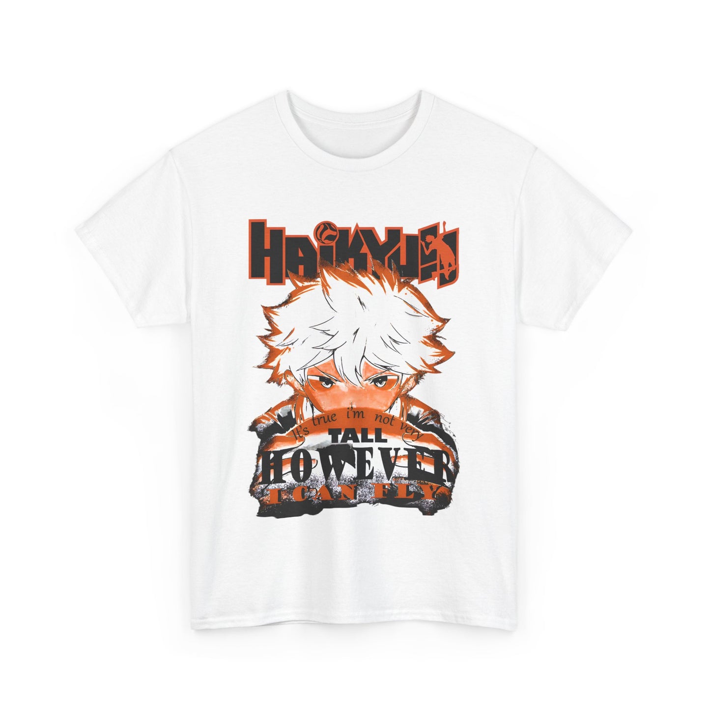 Haikyuu Anime T-Shirt – 100% Cotton Volleyball Team Shirt for Anime Fans