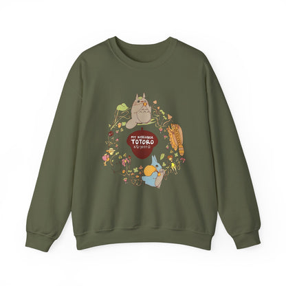 My Neighbor Totoro Sweatshirt – Cozy 100% Cotton Studio Ghibli Anime Pullover
