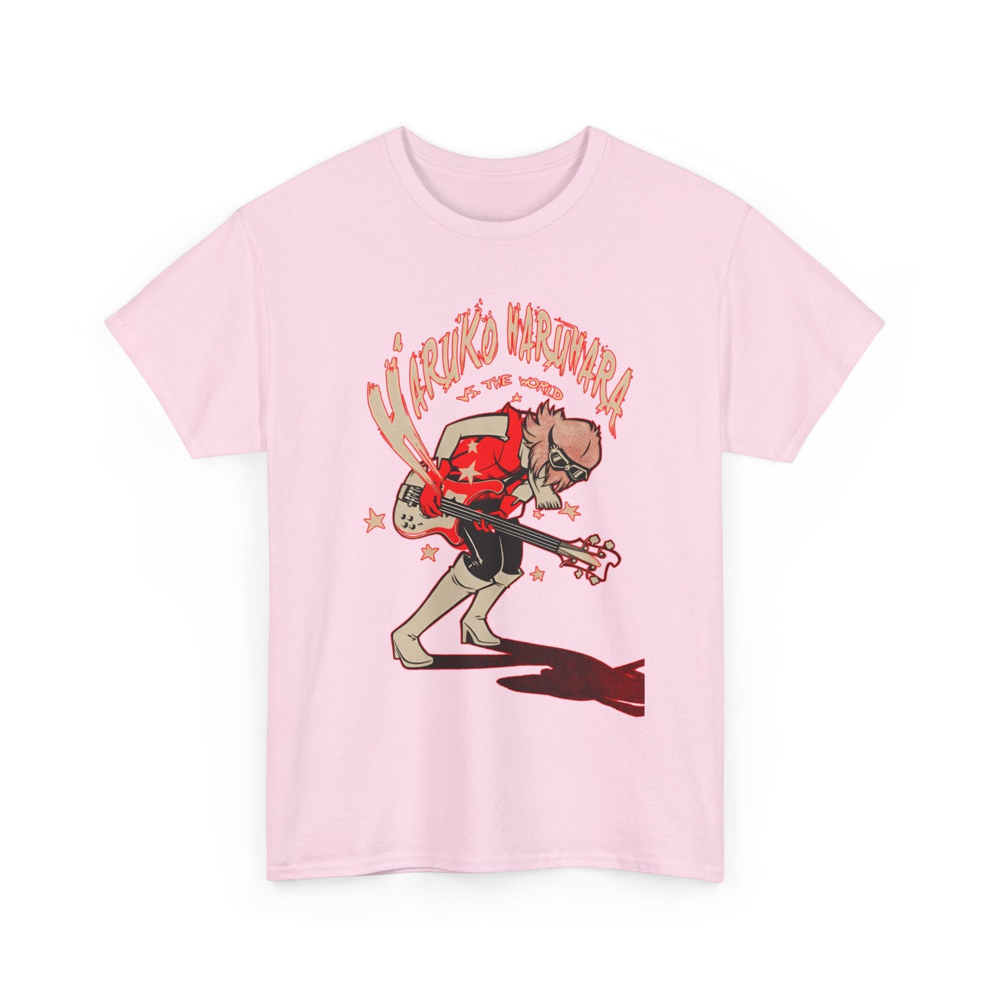 Haruko Haruhara FLCL T-Shirt – 100% Cotton Anime Tee Featuring the Iconic Space Rebel