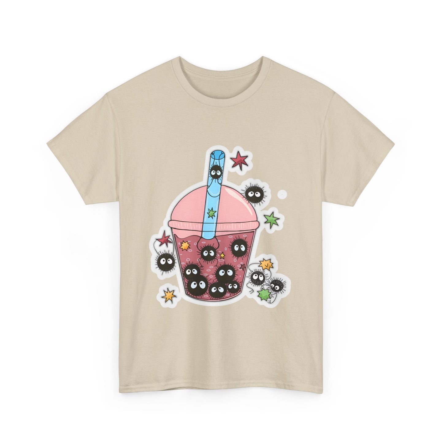 Soot Sprite Smoothie T-Shirt | 100% Cotton Studio Ghibli Anime Tee