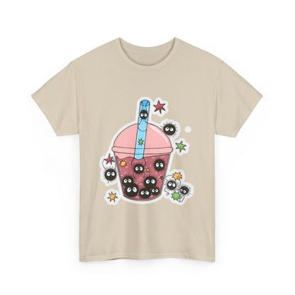 Soot Sprite Smoothie T-Shirt | 100% Cotton Studio Ghibli Anime Tee