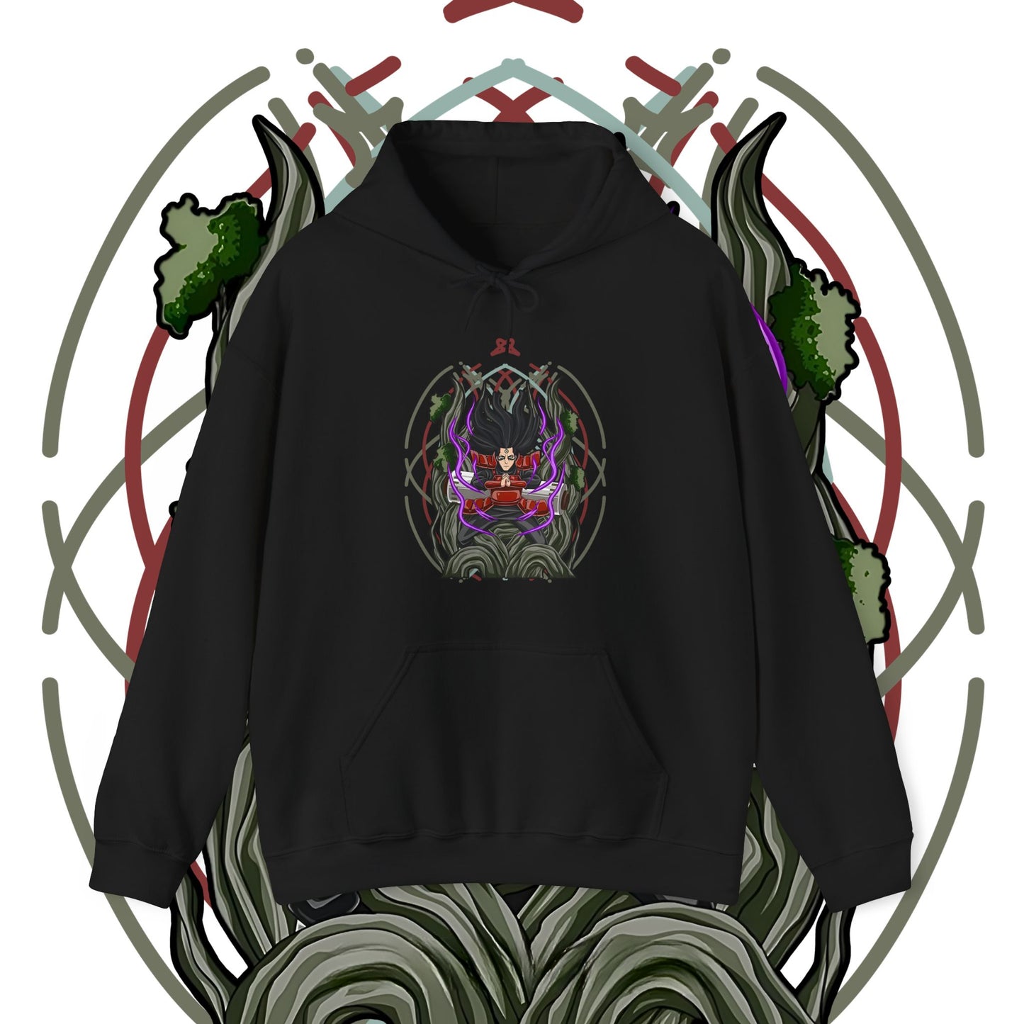 Hashirama Senju Naruto Hoodie | 100% Cotton Anime Streetwear