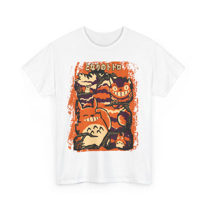 My Neighbor Totoro T-Shirt 100% Cotton | Studio Ghibli Fantasy Anime Tee