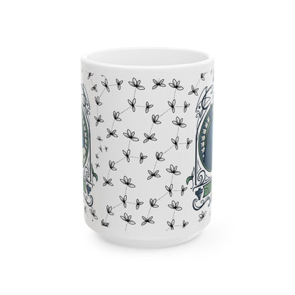 Totoro Spirited Ghibli Mug – 11oz & 15oz Ceramic Cup – Studio Ghibli Anime Coffee Gift