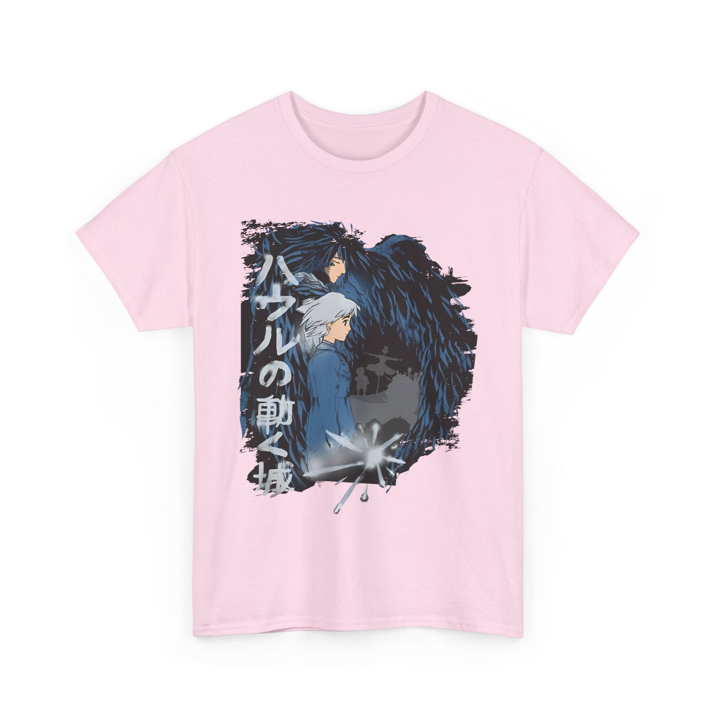 Howl & Sophie T-Shirt – 100% Cotton Studio Ghibli Anime Tee Inspired by Howl’s Moving Castle
