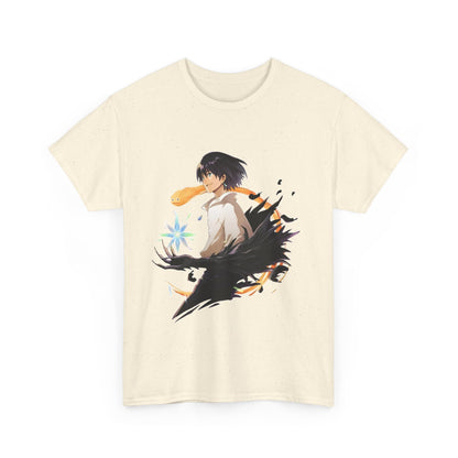 Howl & Calcifer Ghibli T-Shirt – 100% Cotton Anime Shirt Gift