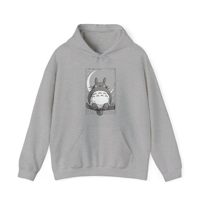 Totoro Night Dreams Hoodie – 100% Cotton Studio Ghibli Sweatshirt for Anime Fans