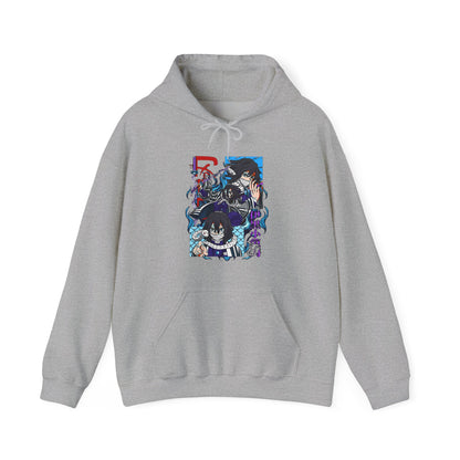 Obanai Iguro Demon Slayer Hoodie – 100% Cotton Serpent Hashira Anime Hoodie