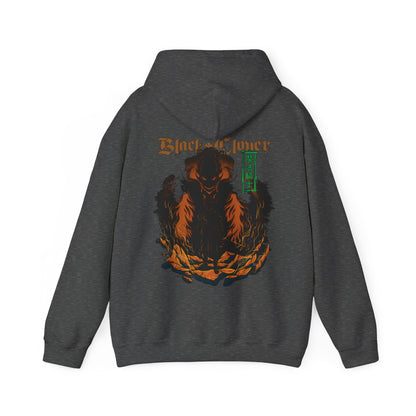 Black Clover Mythology Back Print Hoodie – 100% Cotton Anime Hoodie with Magical Symbols