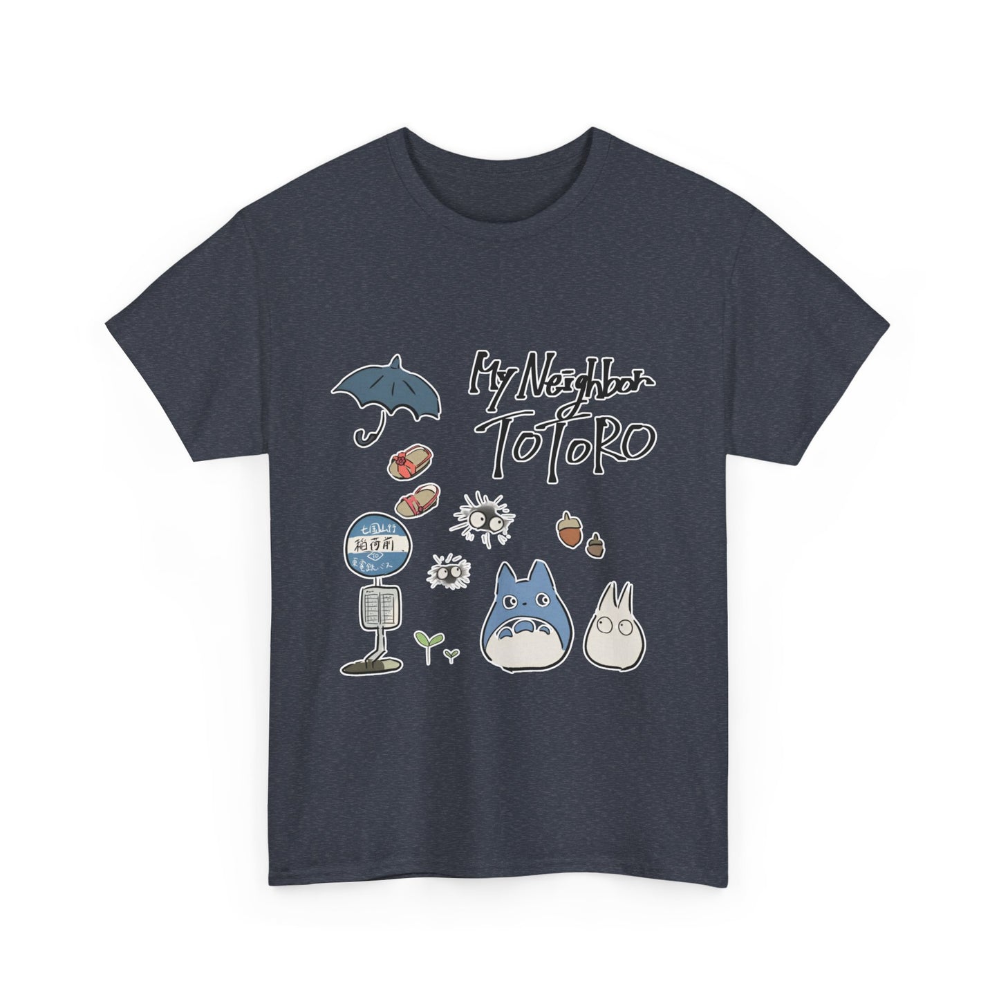 My Neighbor Totoro Shirt – 100% Cotton Ghibli Tee for Anime Lovers