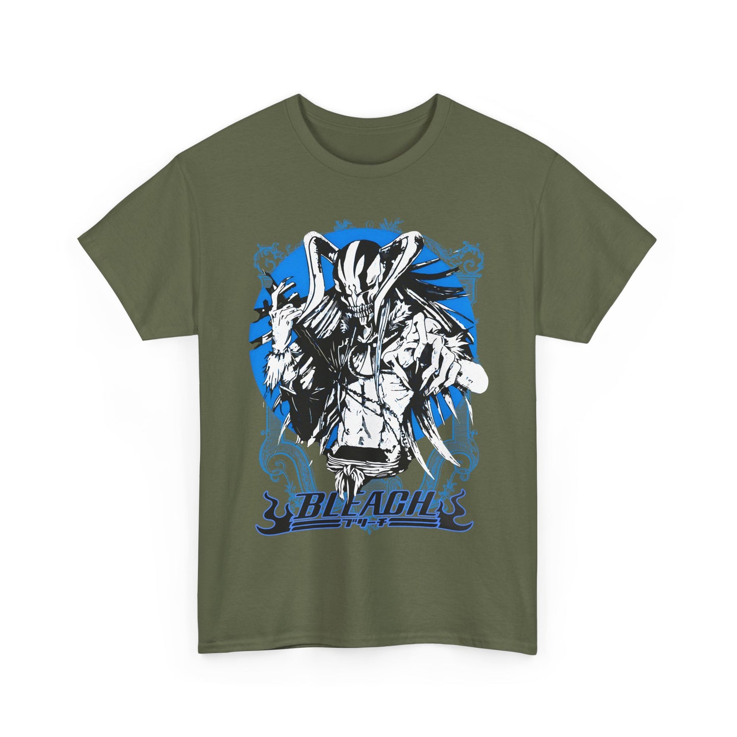 Ichigo Kurosaki Bleach T-Shirt – 100% Cotton Anime Tee Featuring Soul Reaper Style