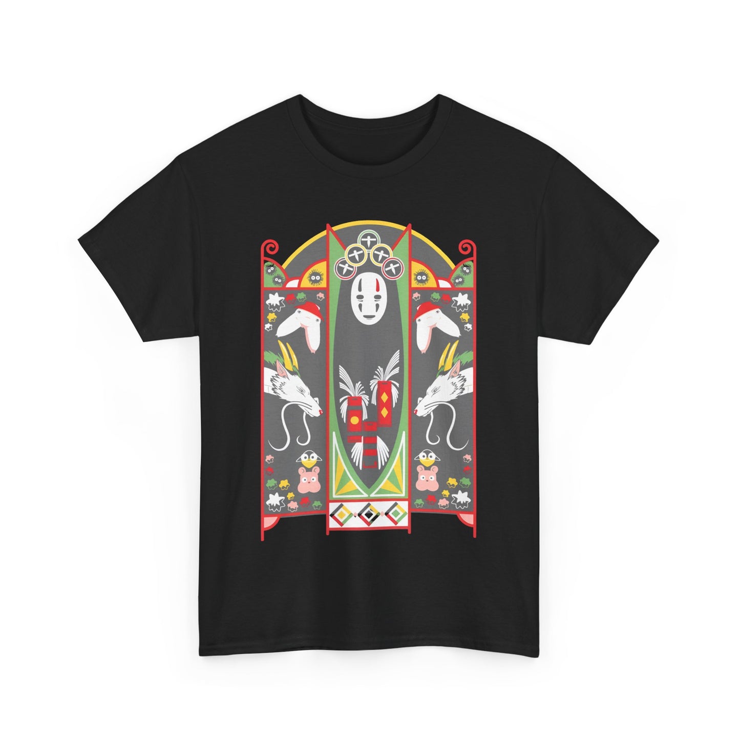 Spirited Away No Face T-Shirt | 100% Cotton Studio Ghibli Anime Tee