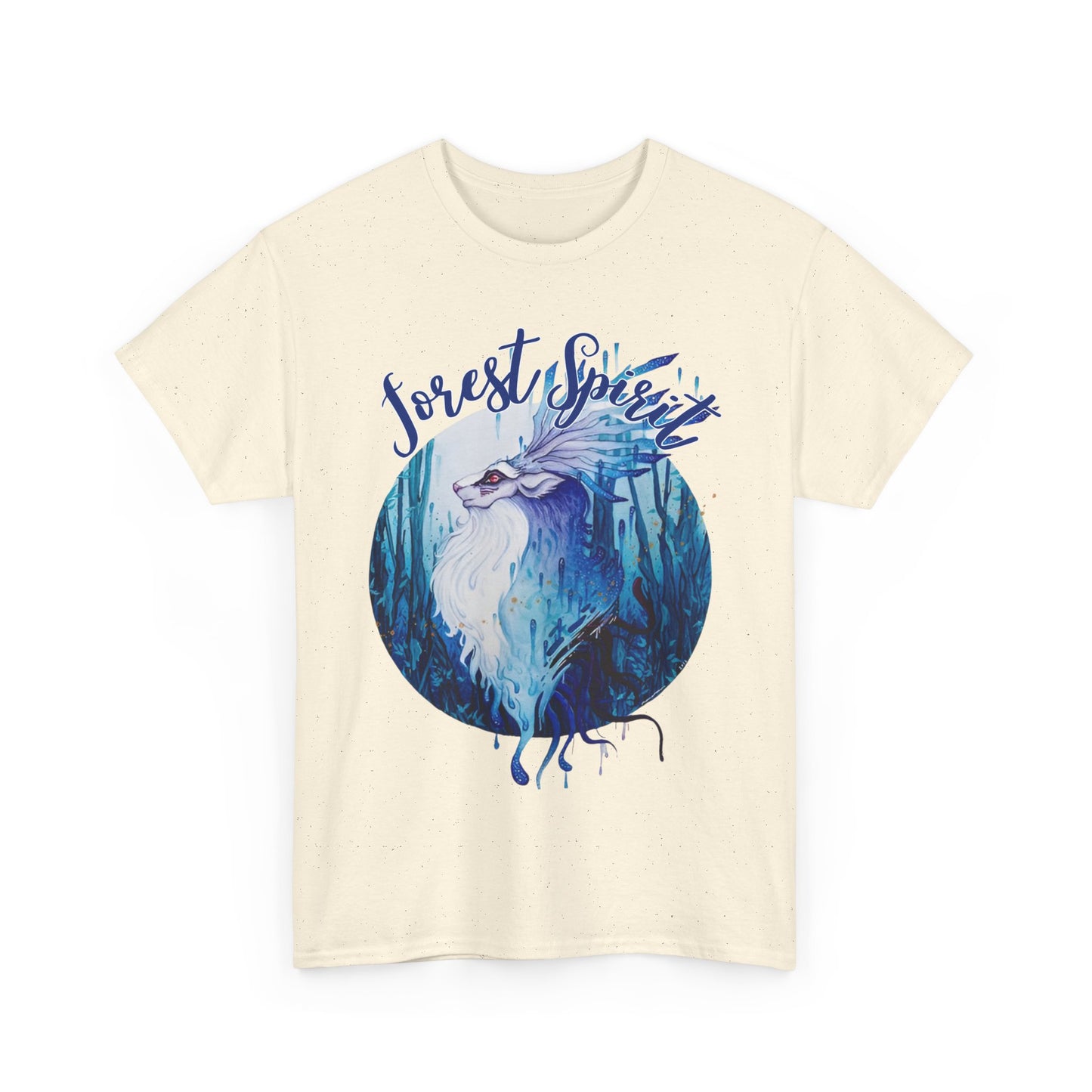 Forest Spirit Anime Ghibli T-Shirt 100% Cotton | Studio Ghibli Graphic Tee