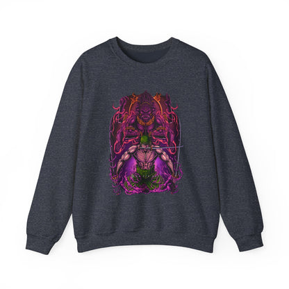 Roronoa Zoro Sweatshirt – 100% Cotton One Piece Anime Crewneck