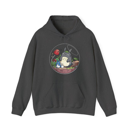 Totoro Bubble Hoodie – 100% Cotton Studio Ghibli Cozy Anime Pullover