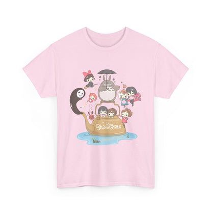 Ghibli Characters T-Shirt – 100% Cotton Studio Ghibli Anime Tee