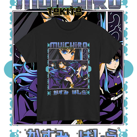 Muichiro Tokito Demon Slayer Hashira T-Shirt | 100% Cotton Anime Tee