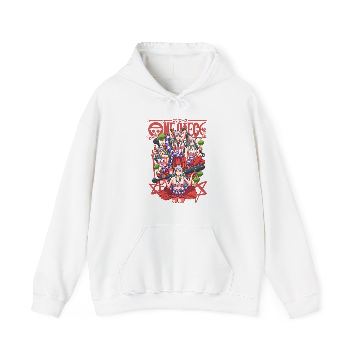 Yamato One Piece Hoodie – 100% Cotton Anime Hoodie for Wano Arc Fans
