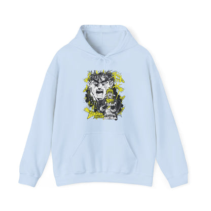 Joestar Hoodie – 100% Cotton JoJo’s Bizarre Adventure Sweatshirt for Anime Lovers