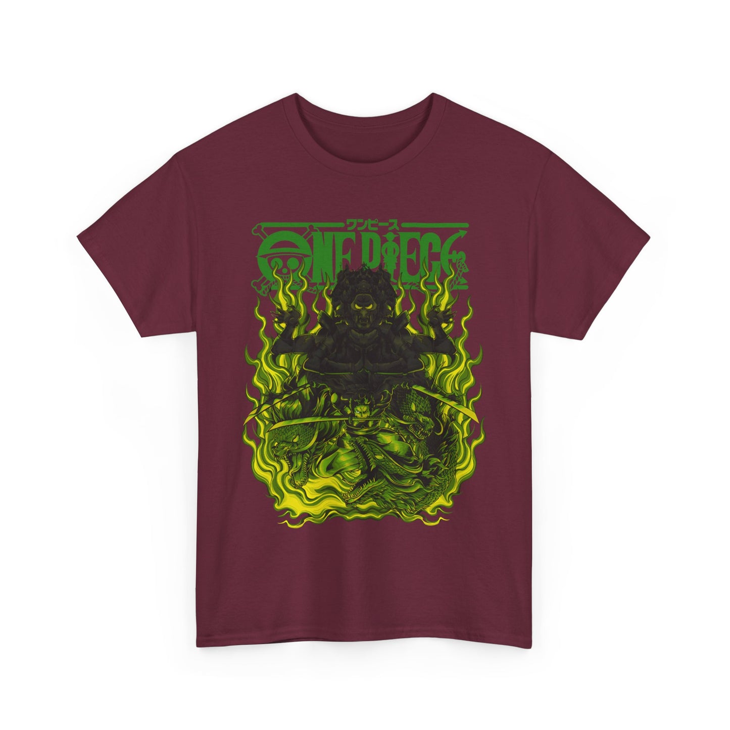 Roronoa Zoro One Piece T-Shirt – 100% Cotton Anime Tee for Swordsman Fans