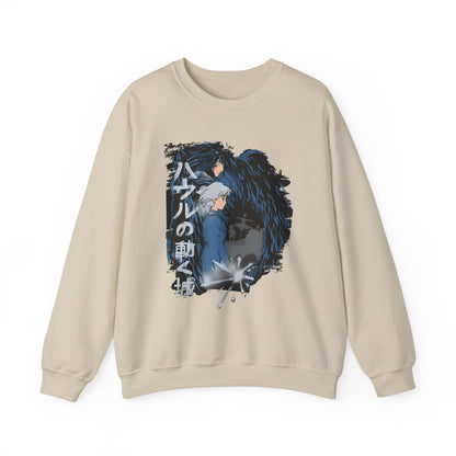 Howl & Sophie Sweatshirt – 100% Cotton Studio Ghibli Pullover Inspired by Howl’s Moving Castle