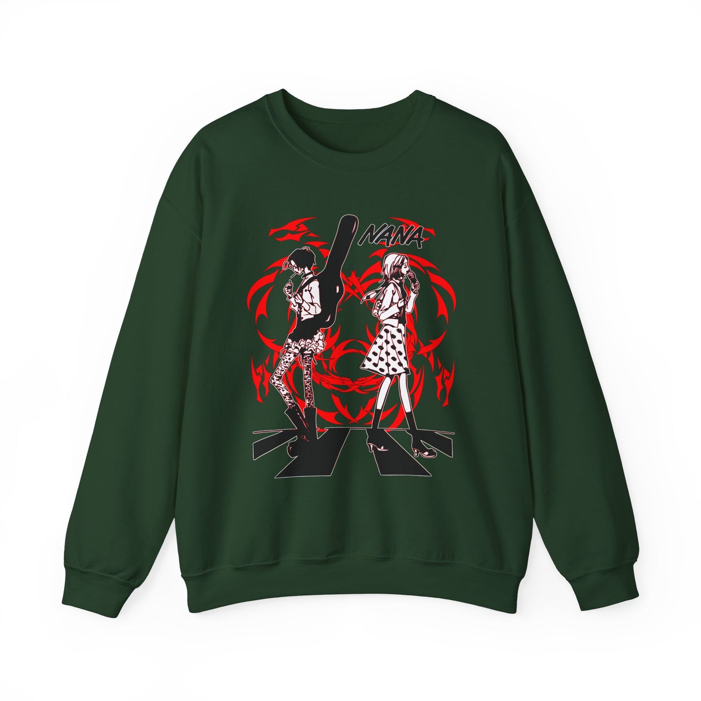 Nana Osaki Black Stones Sweatshirt – 100% Cotton | Stylish Anime Streetwear for NANA Fans