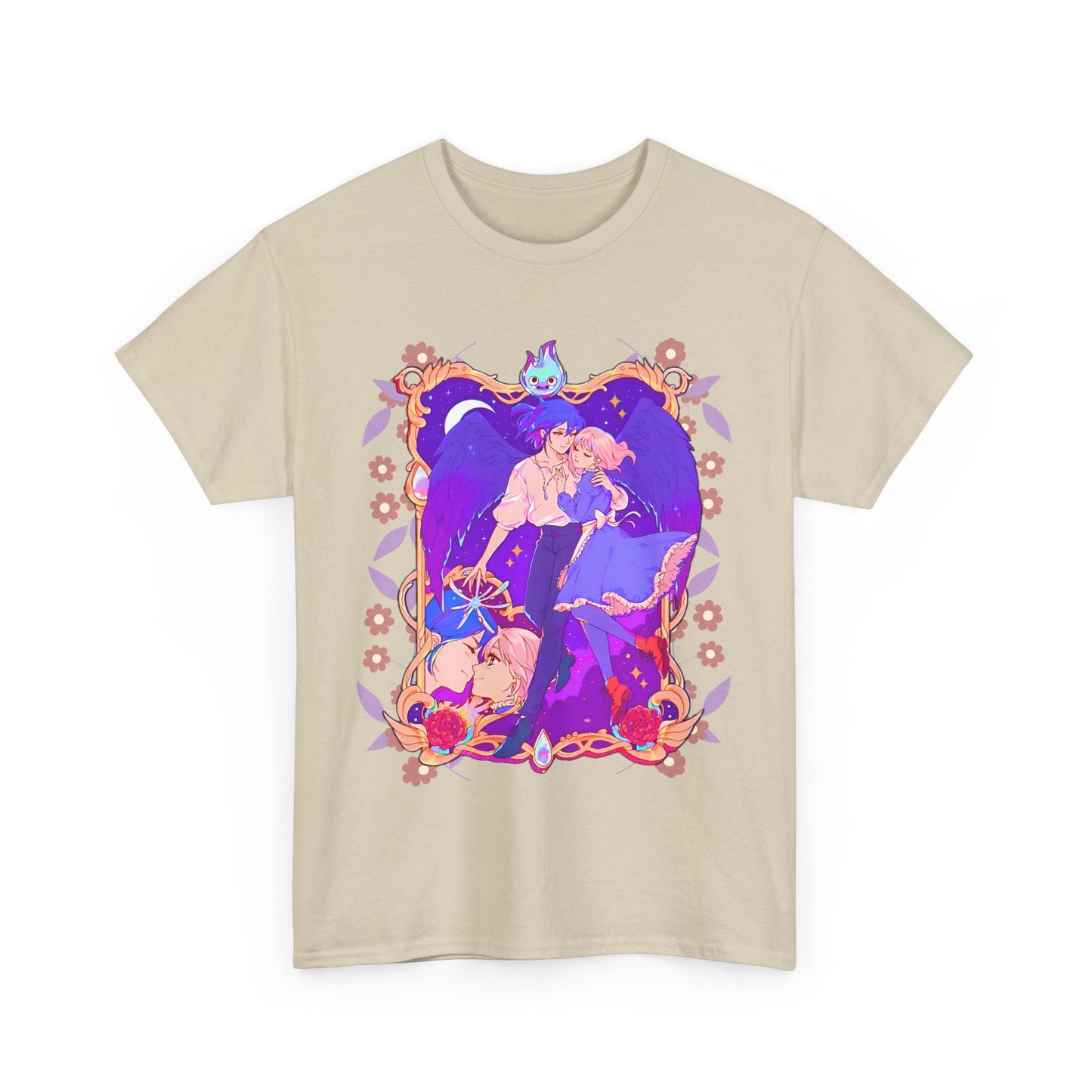 Howl’s Moving Castle Shirt – 100% Cotton Ghibli Anime T-Shirt