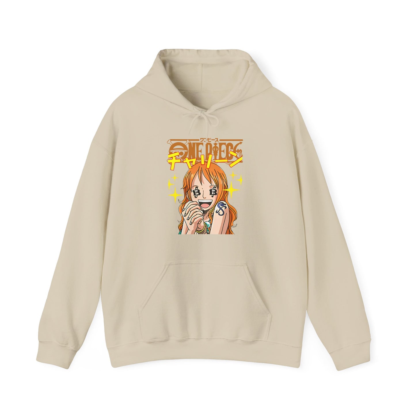 Nami One Piece Hoodie – 100% Cotton Anime Hoodie for Straw Hat Pirate Fan