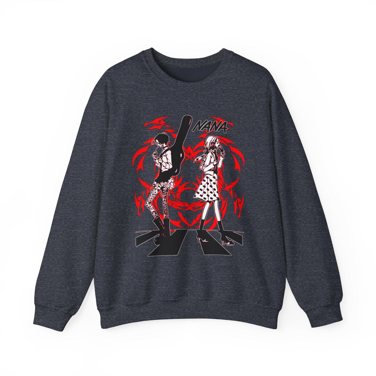 Nana Osaki Black Stones Sweatshirt – 100% Cotton | Stylish Anime Streetwear for NANA Fans