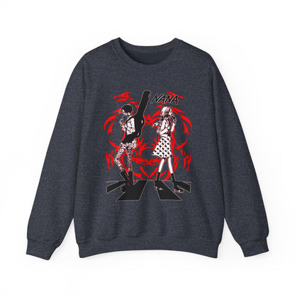 Nana Osaki Black Stones Sweatshirt – 100% Cotton | Stylish Anime Streetwear for NANA Fans