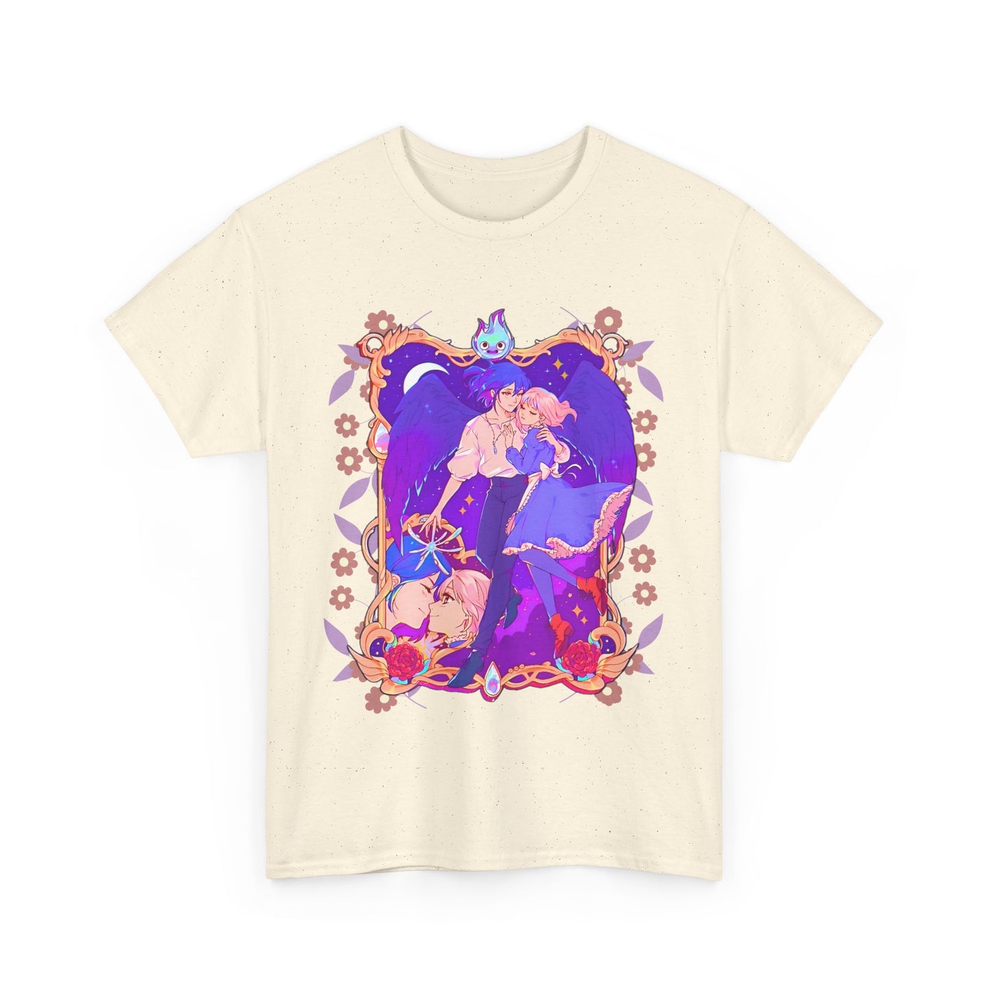 Howl’s Moving Castle Shirt – 100% Cotton Ghibli Anime T-Shirt