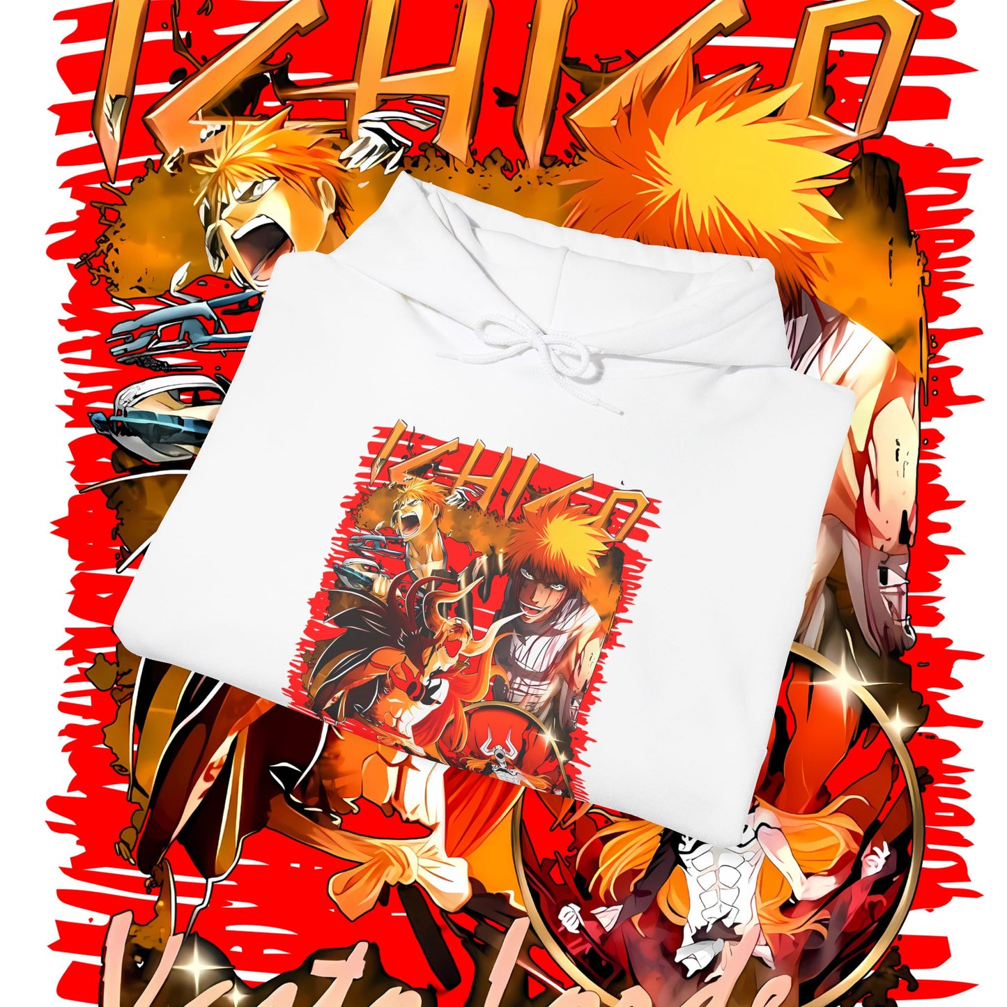 Bleach Anime Cotton Hoodie – Premium Graphic Sweatshirt