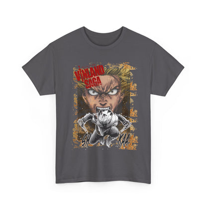 Thorfinn Vinland Saga T-Shirt – 100% Cotton Viking Anime Shirt for Fans