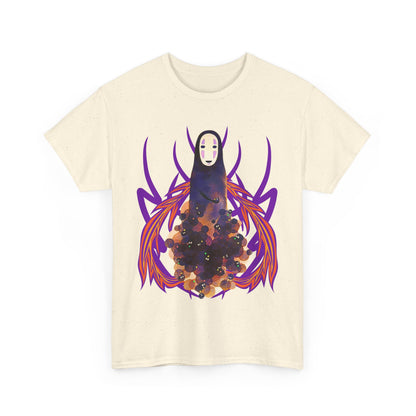 No Face T-Shirt – 100% Cotton Studio Ghibli Spirited Away Anime Tee