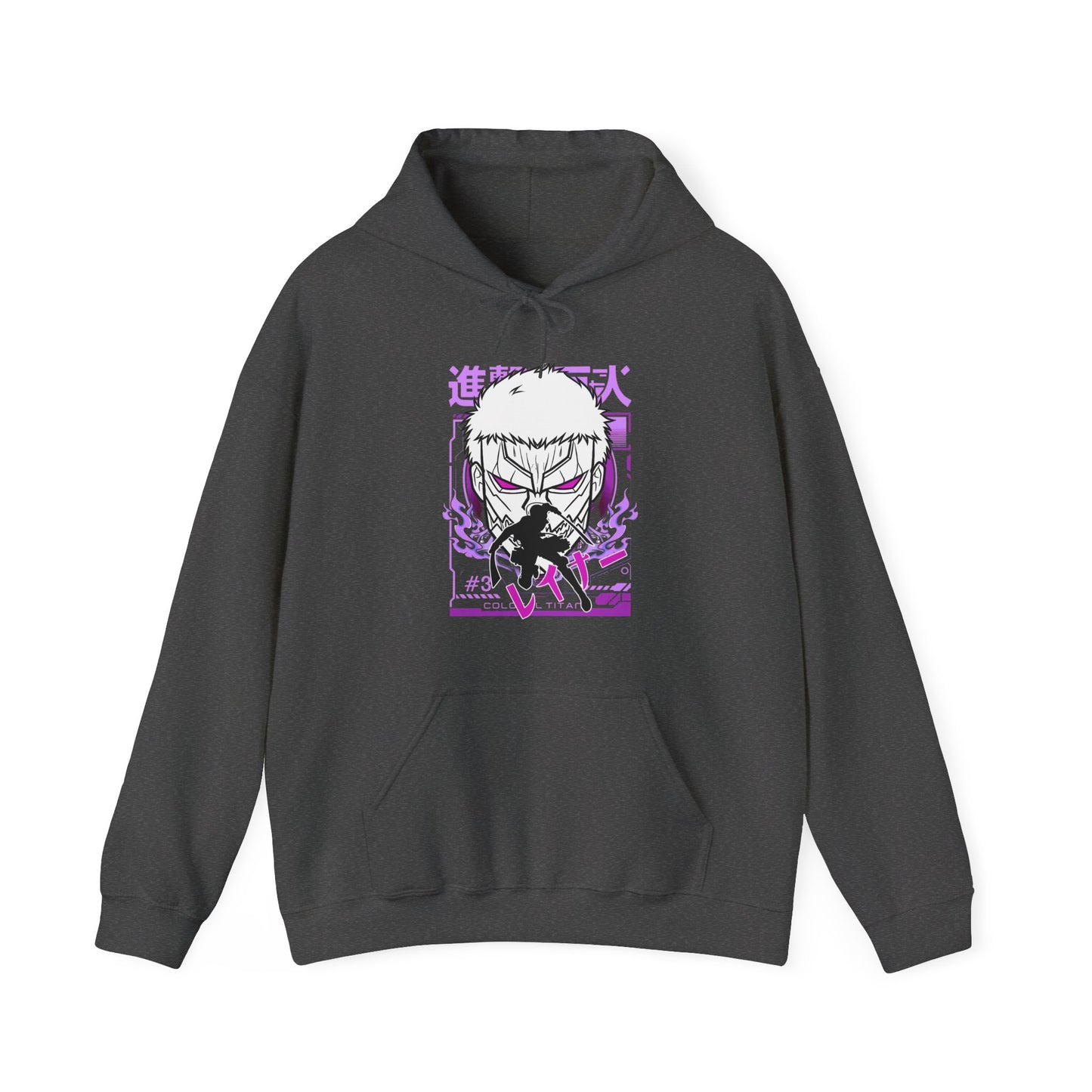 Reiner Braun Hoodie – 100% Cotton Attack On Titan Anime Hoodie for AOT Fans
