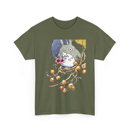 Totoro Sweet Art Shirt – Cute Studio Ghibli Cotton T-Shirt for Anime Fans
