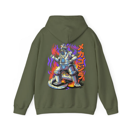 Mechagodzilla Kaiju Hoodie – 100% Cotton with Epic Back Print | Monsterverse Anime Streetwear