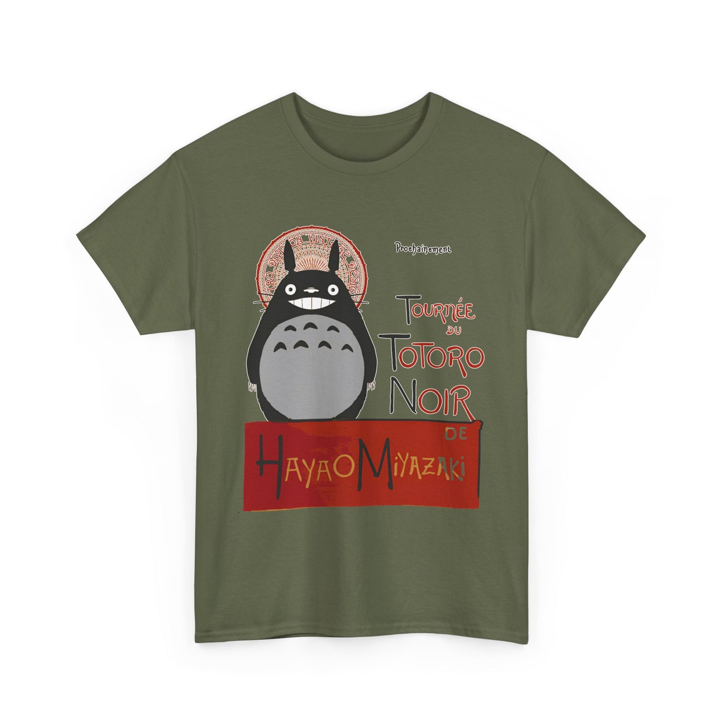 Totoro Hayao Miyazaki Art T-Shirt | 100% Cotton Studio Ghibli Tee