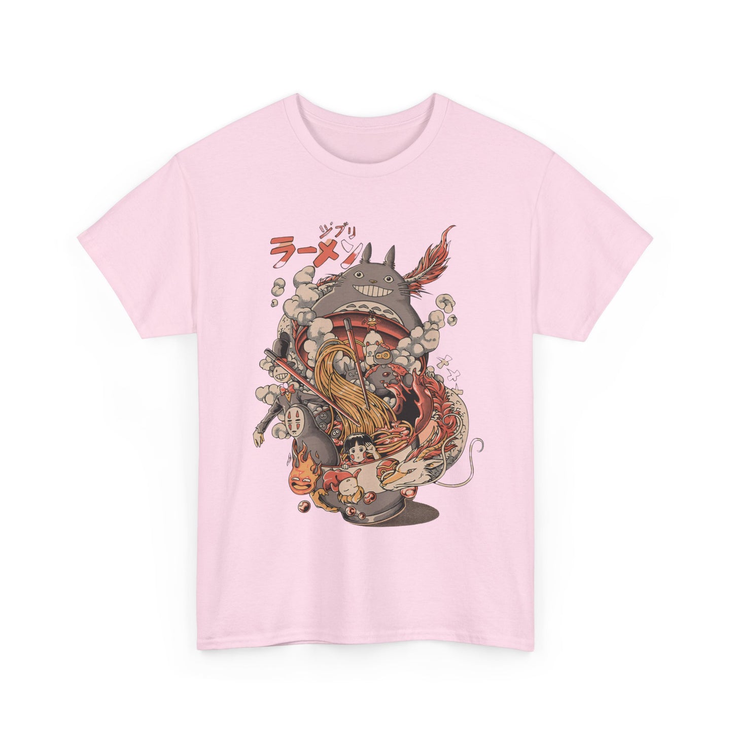 Ghibli Characters Anime T-Shirt | Studio Ghibli Cotton Tee