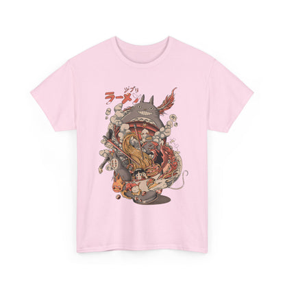 Ghibli Characters Anime T-Shirt | Studio Ghibli Cotton Tee