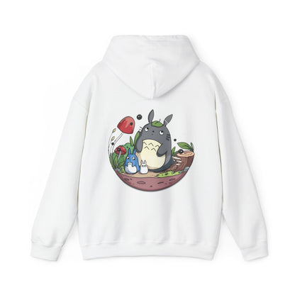 Totoro in a Bubble Hoodie | Studio Ghibli 100% Cotton Back Print Sweatshirt