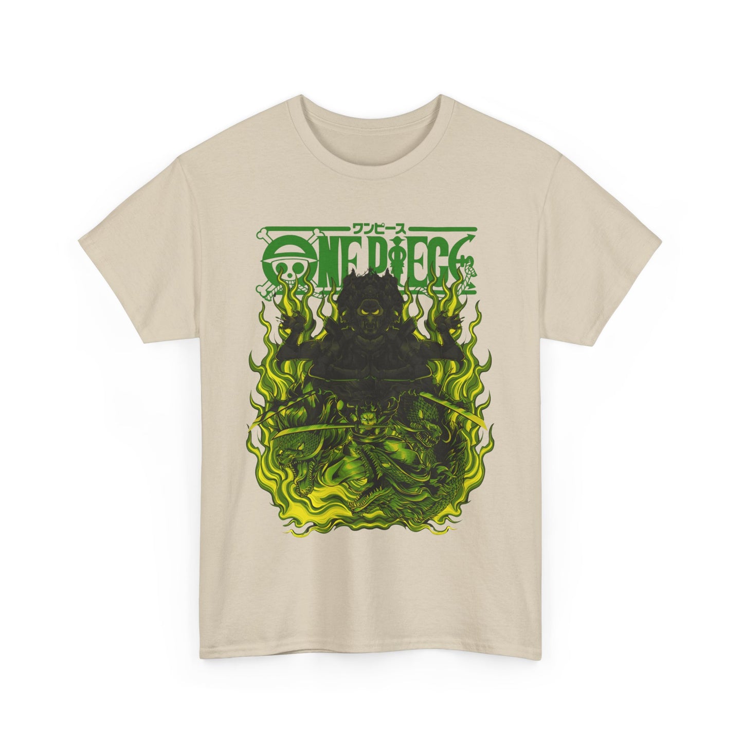 Roronoa Zoro One Piece T-Shirt – 100% Cotton Anime Tee for Swordsman Fans