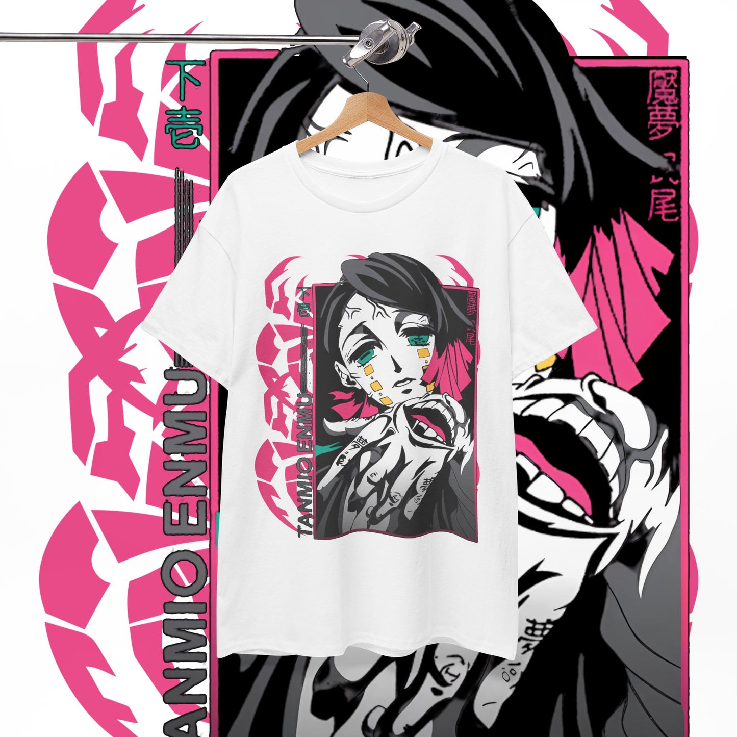 Enmu Demon Slayer Anime Graphic T-Shirt
