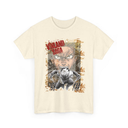 Thorfinn Vinland Saga T-Shirt – 100% Cotton Viking Anime Shirt for Fans